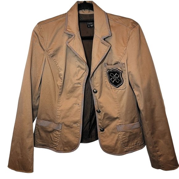 Nicole Miller Jackets & Blazers - Blazer by Nicole Miller Button Down/Collard/Pockets/Super Comfortable sz(12)